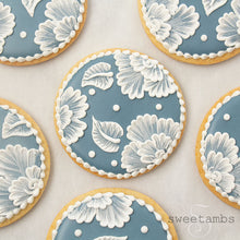 Brush Embroidered Royal Icing Decorated Cookies by SweetAmbs